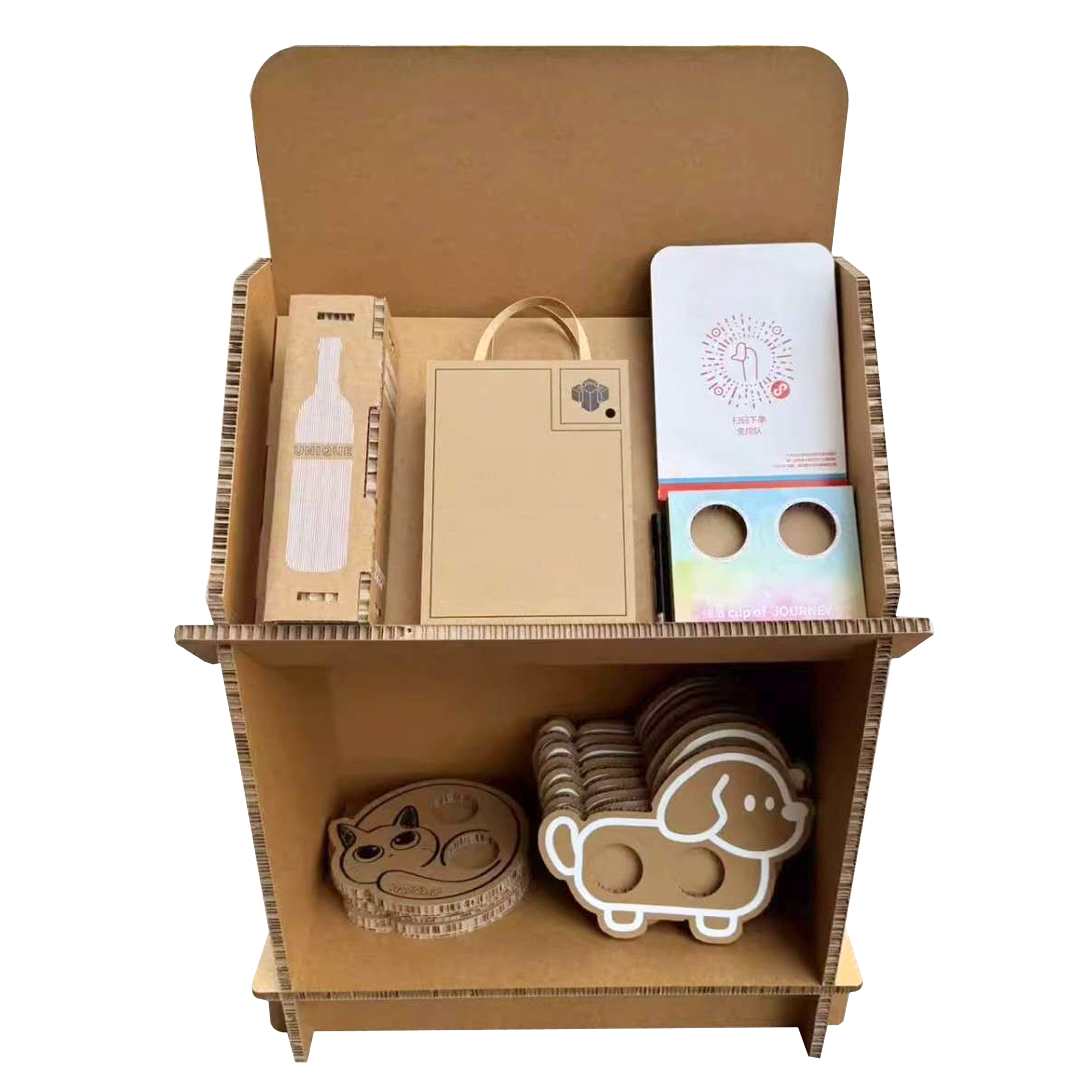 Honeycomb Board Display Stand