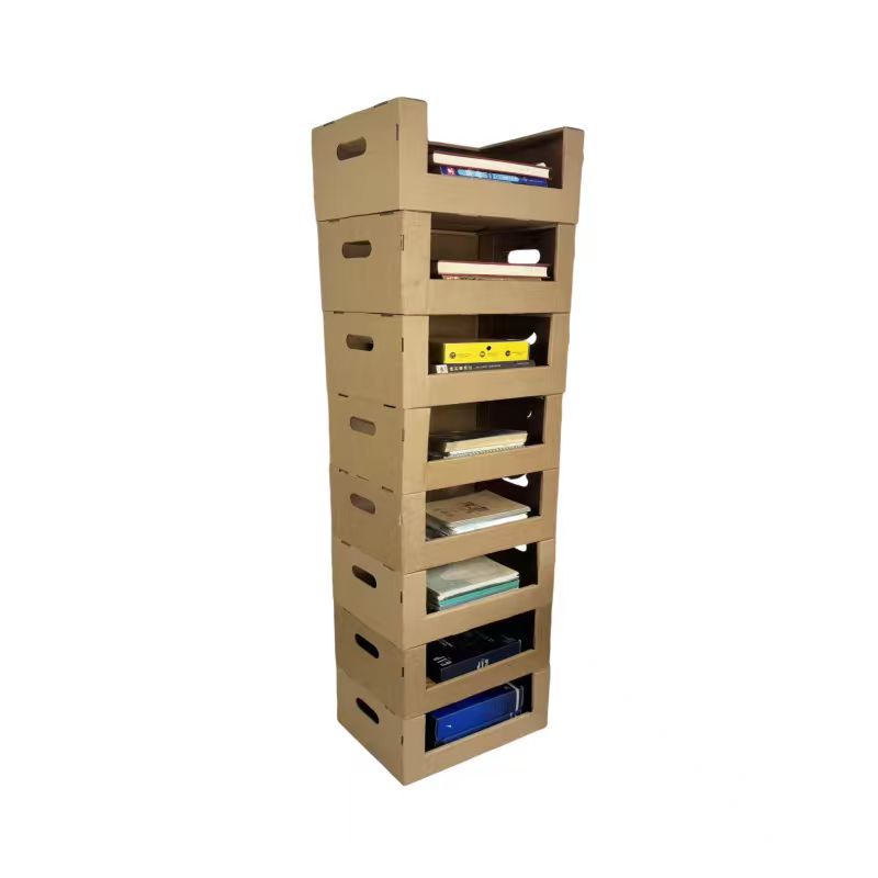 8pcs multifunctional paper storage organizer box for toys books shoes snackes