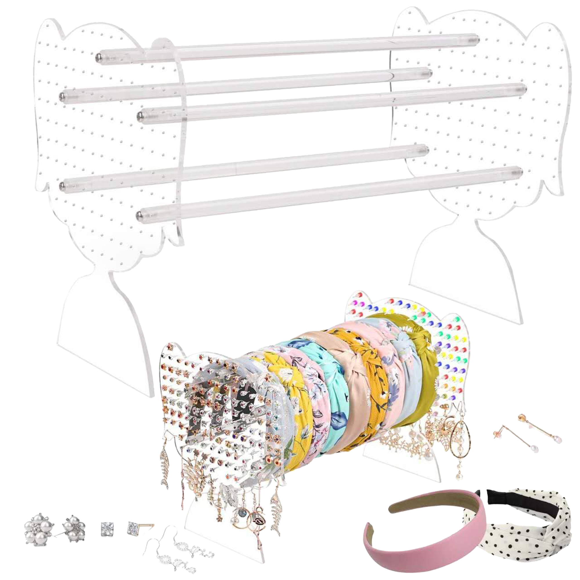 Acrylic Headband Display Stand