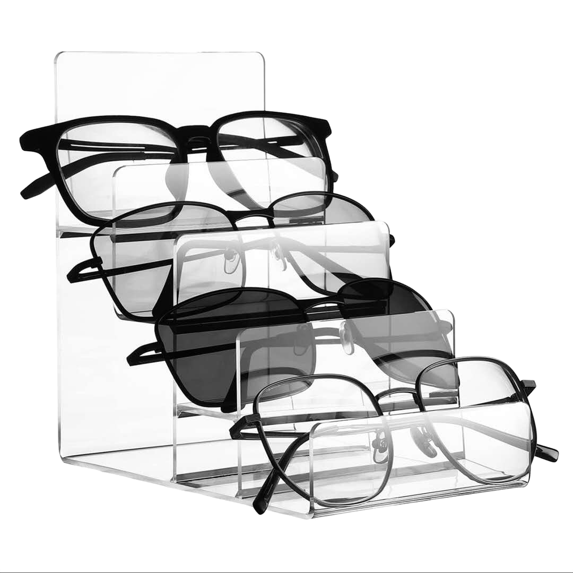 Clear Acrylic Glasses Holder