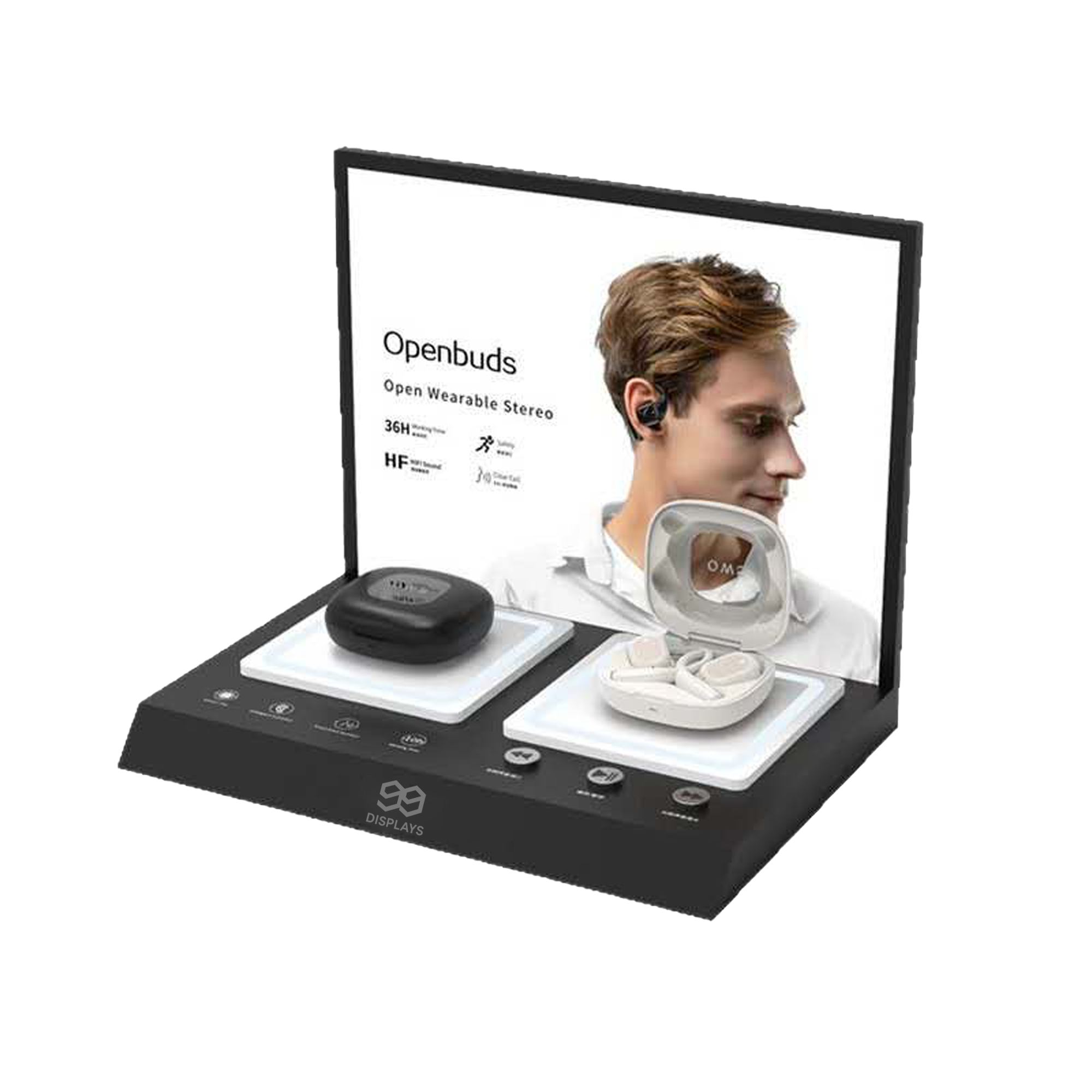 Countertop Earbuds Dipslay Stand