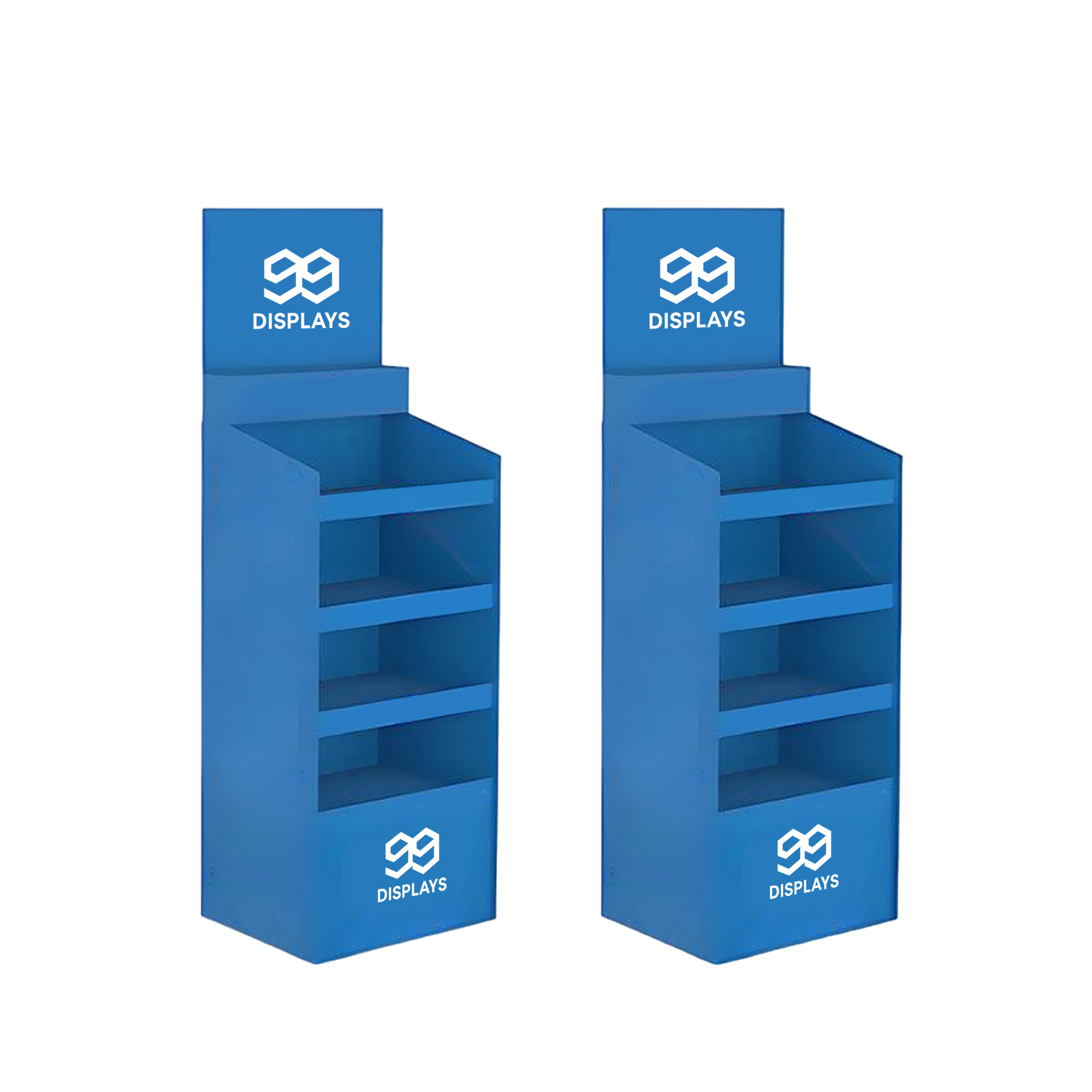 Corrugated Shelves Display Stand