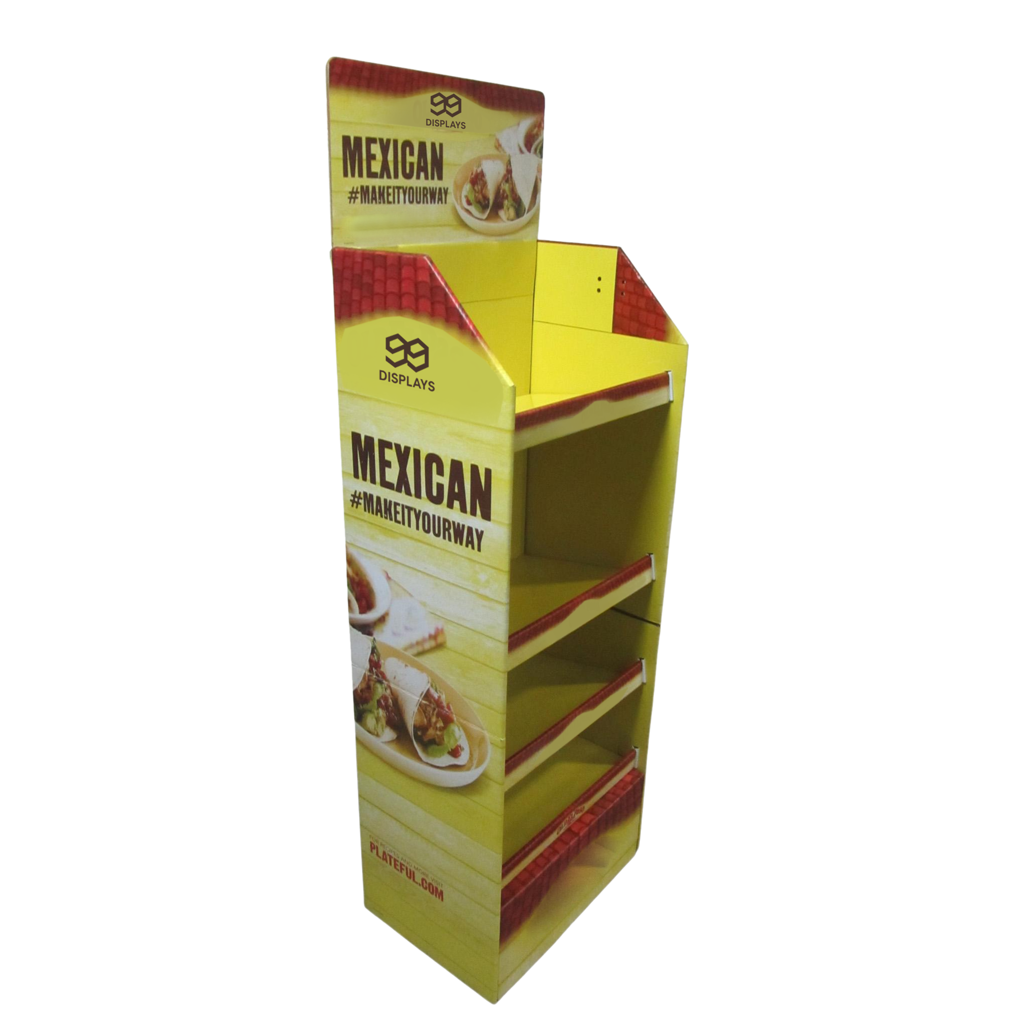 Corrugated Floor Stand