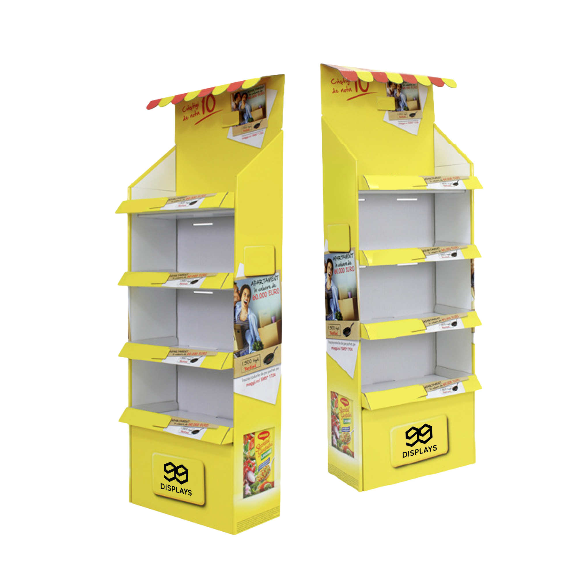 Cardboard Canopy Display Stand