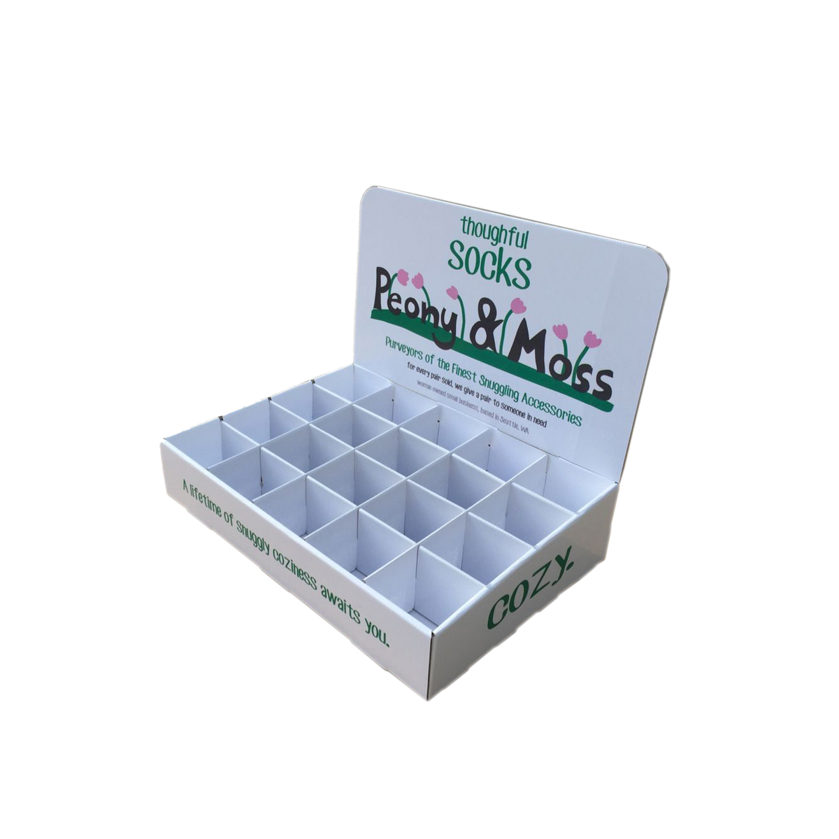 Grid Display Box Making Cardboard Grid Display Box – 99 Displays
