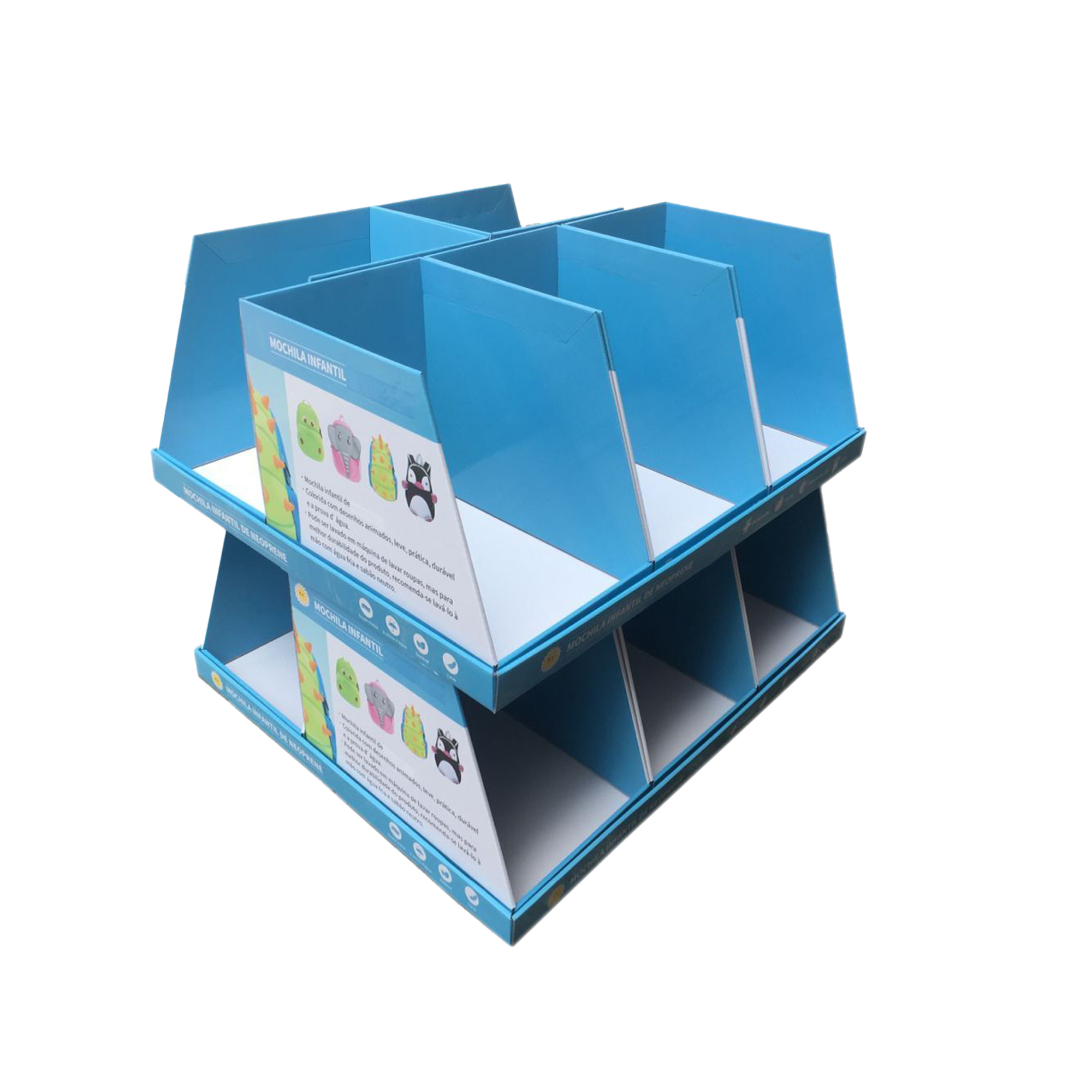 Counter Display Tray with Double Layers
