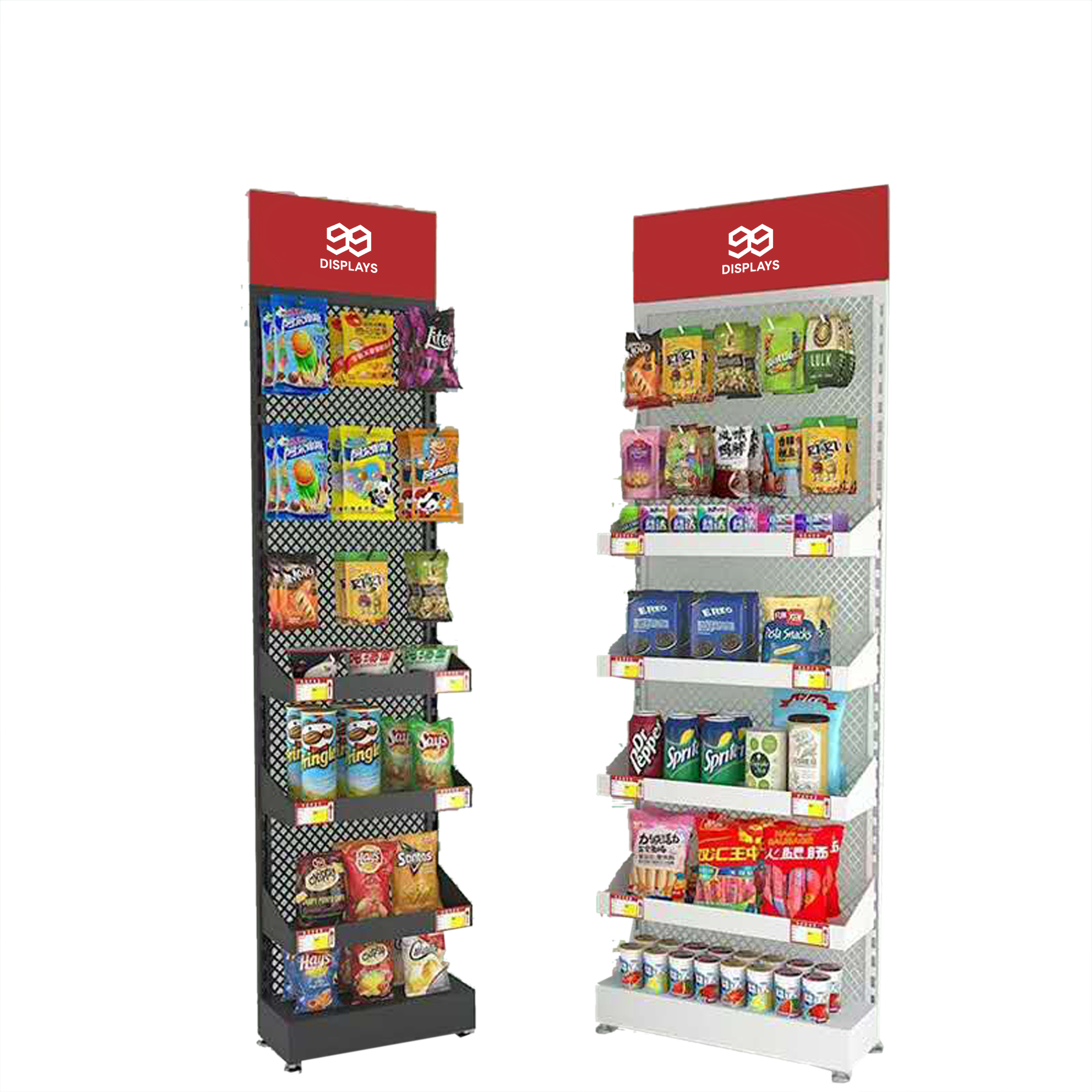 Retail Gondola Display Rack – 99 Displays