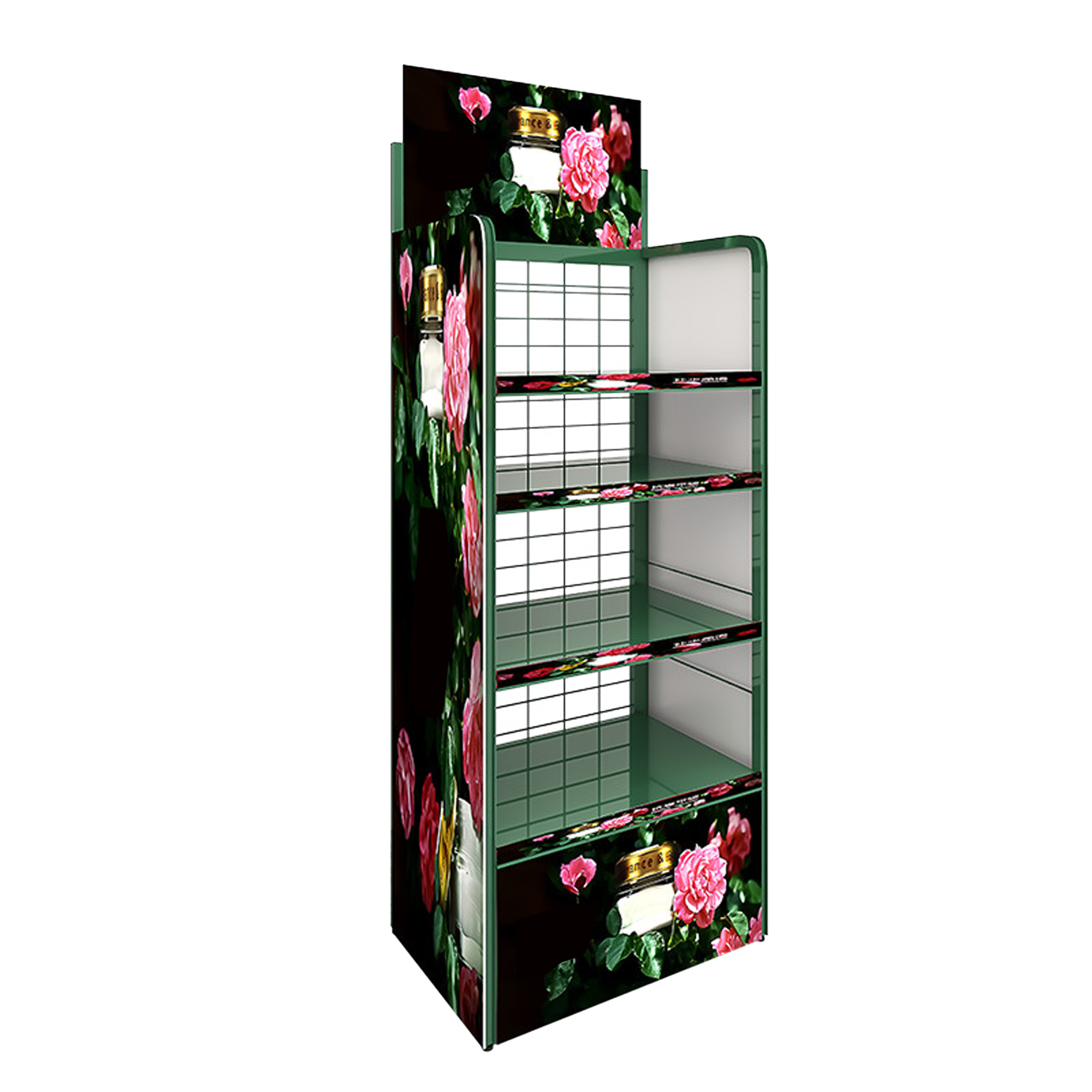 Retail Metal Wire Shelving Display