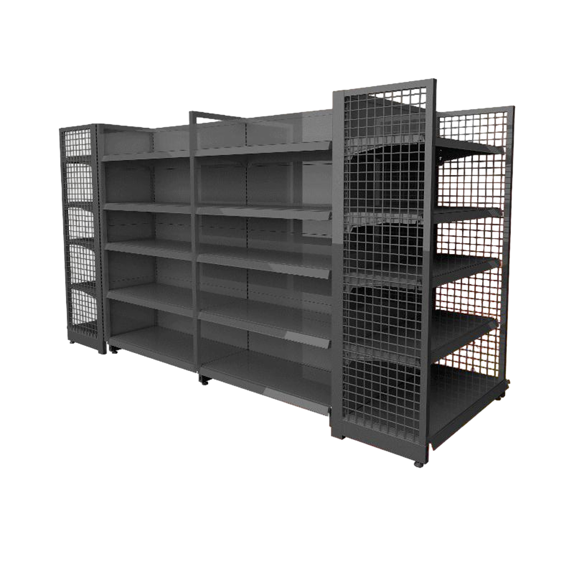 Supermarket Aisle Display Shelf