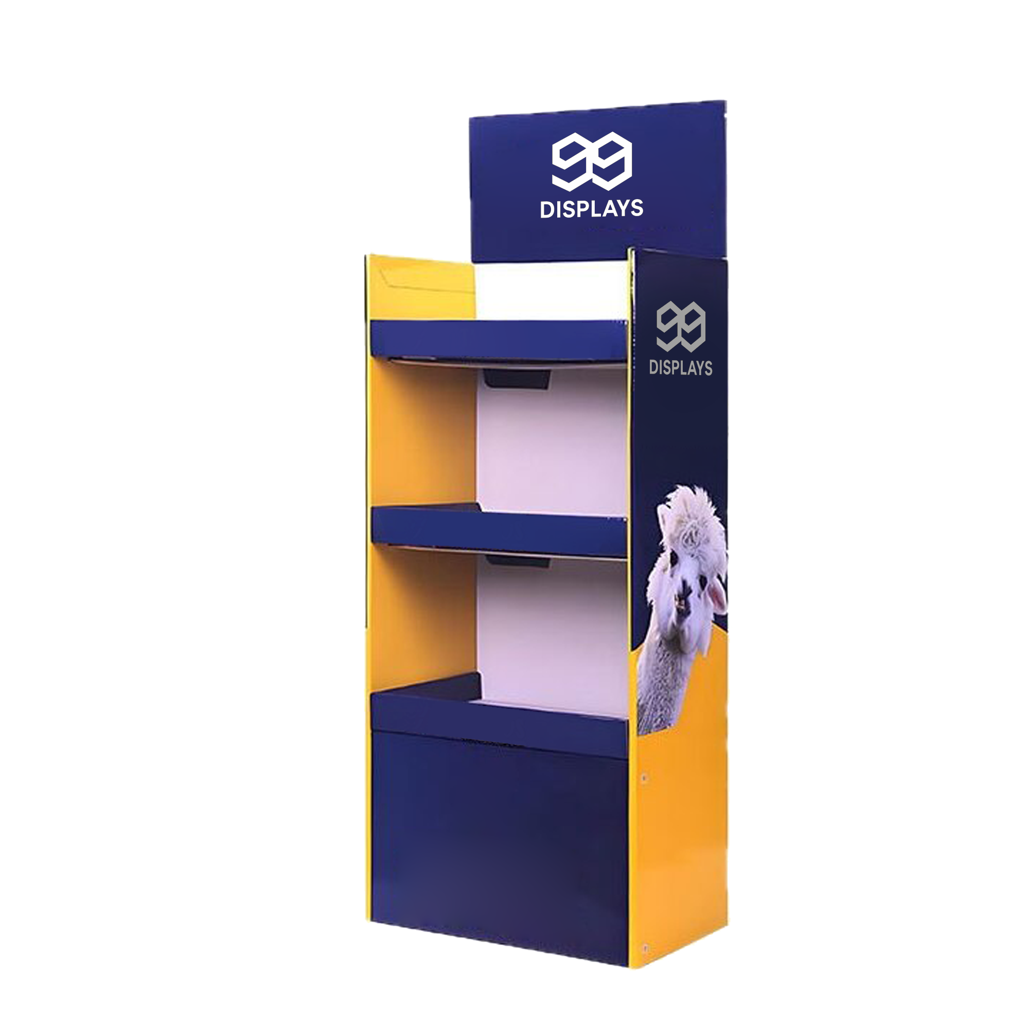 Box-shaped Display Stand