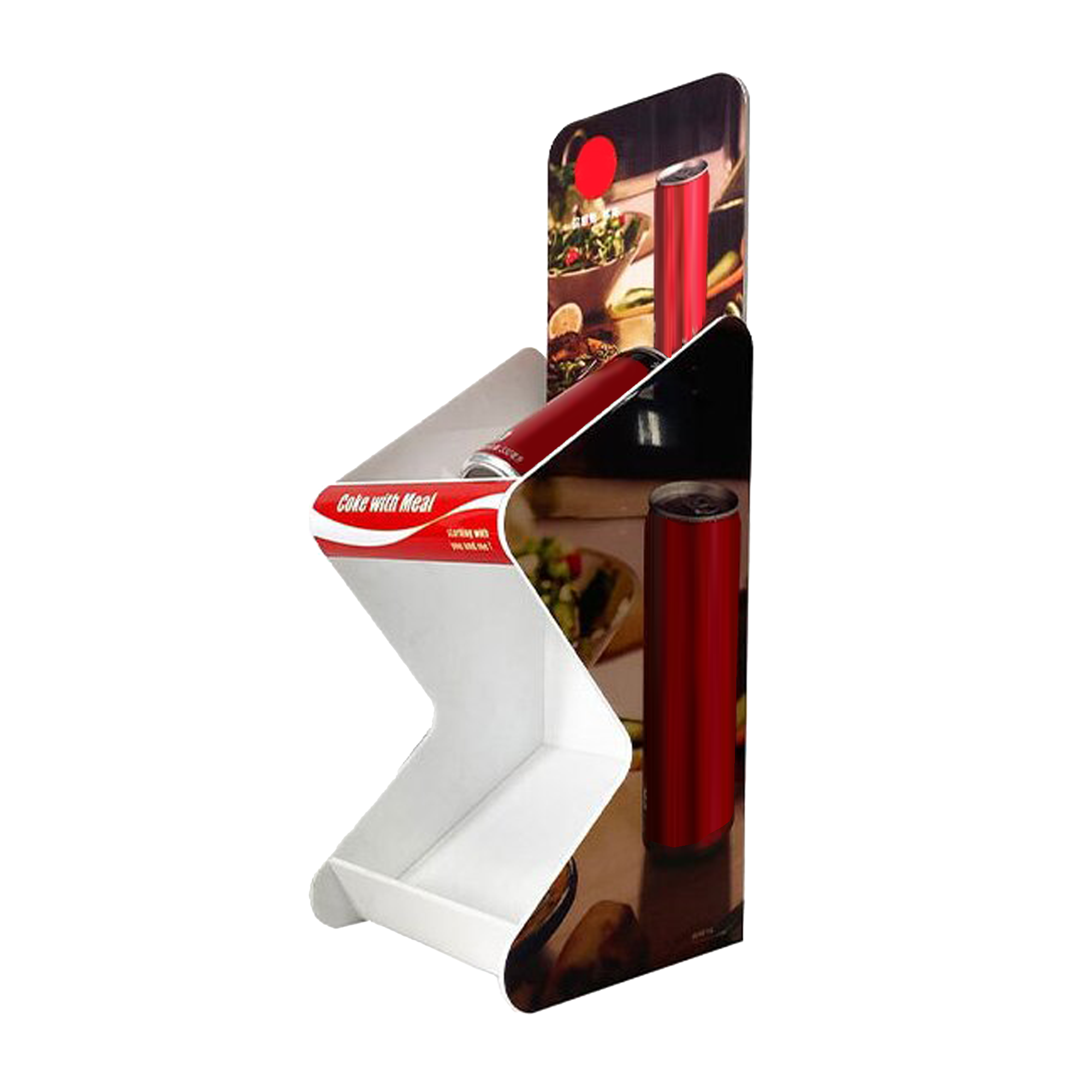 Z-shaped Display Stand