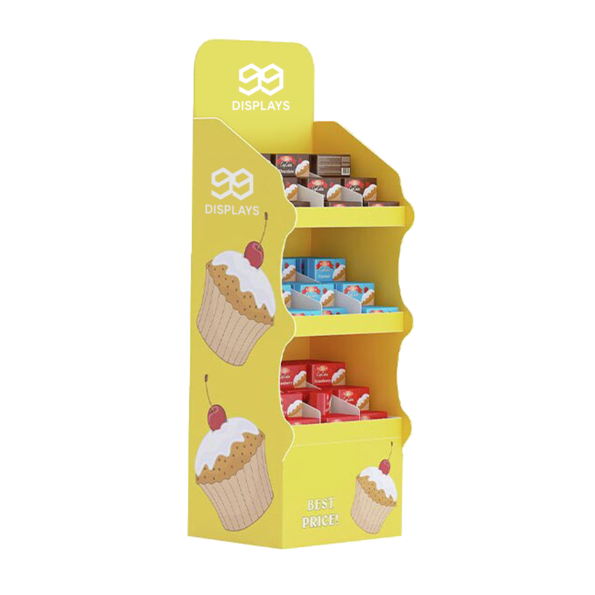 Retail Floor Display Rack