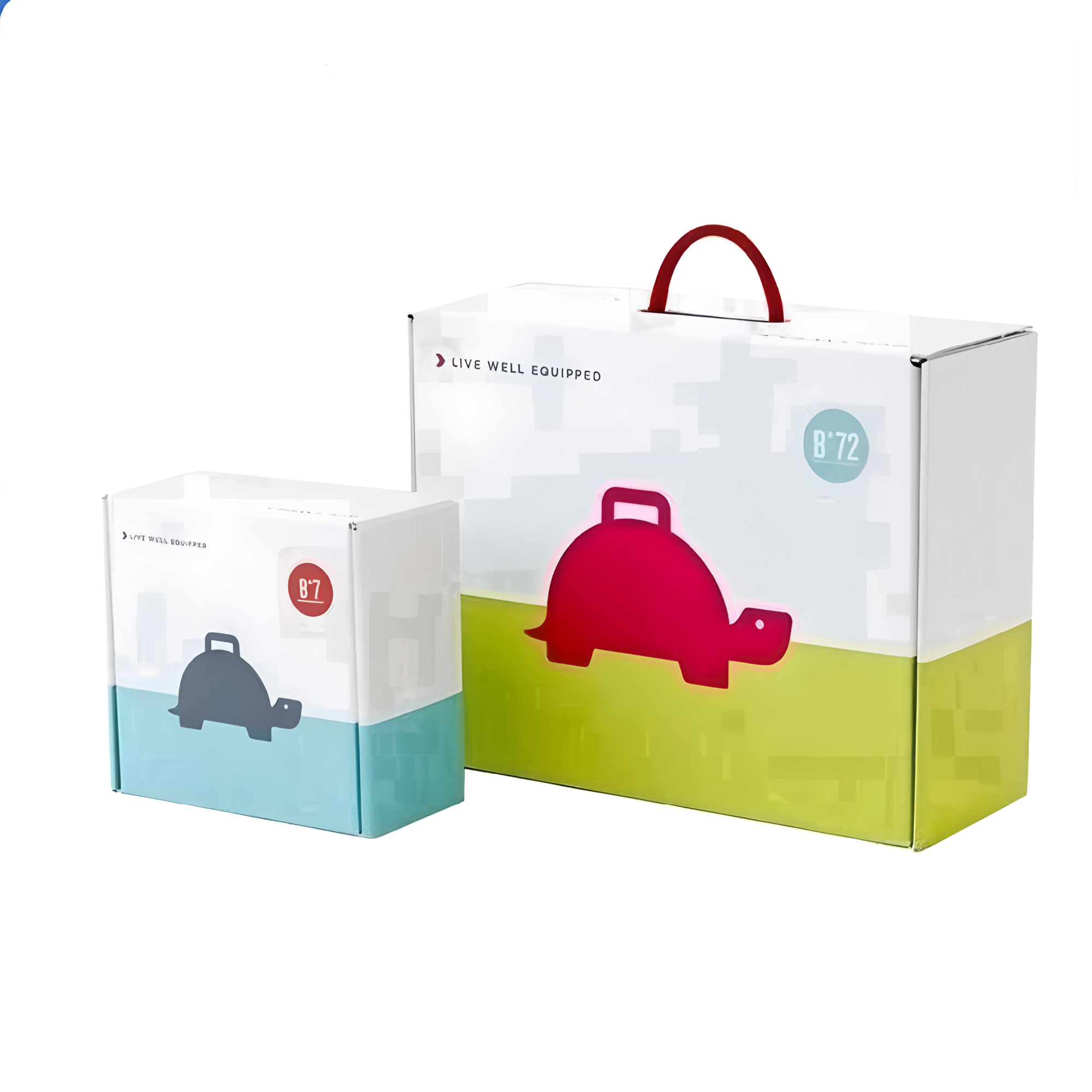 Cardboard Carry Box with Handle